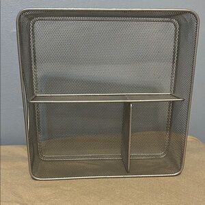 Silver Mesh Organizer